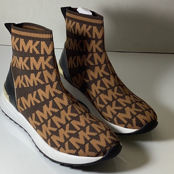 Skyler Logo Stretch Knit Sock Sneaker - Picture 2 of 9